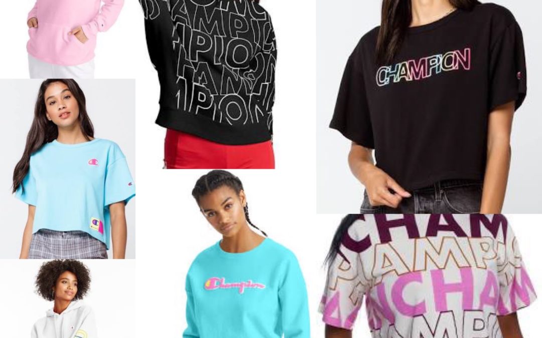 Champion Sweatshirts and Tee’s We Must Live In…